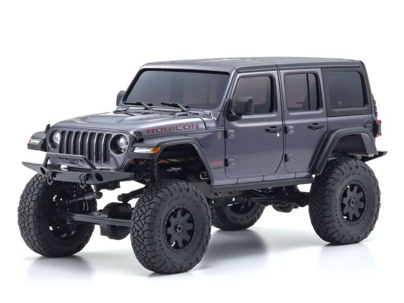 Kyosho MINI-Z 4x4 Jeep Wrangler Rubicon Granite Metallic - RTR - imagen 1