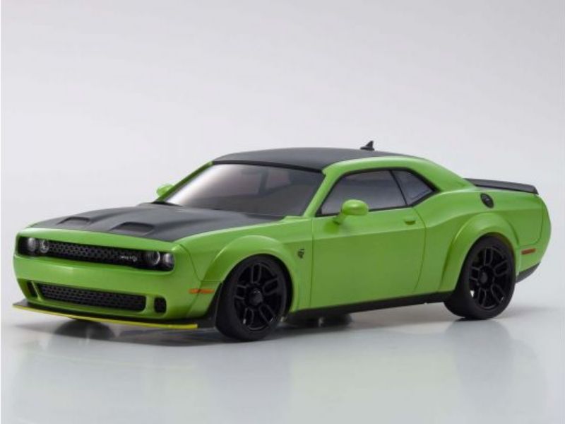 Body ASC Mini-Z MDODGE CHALLENGER Metallic Green (MA020)