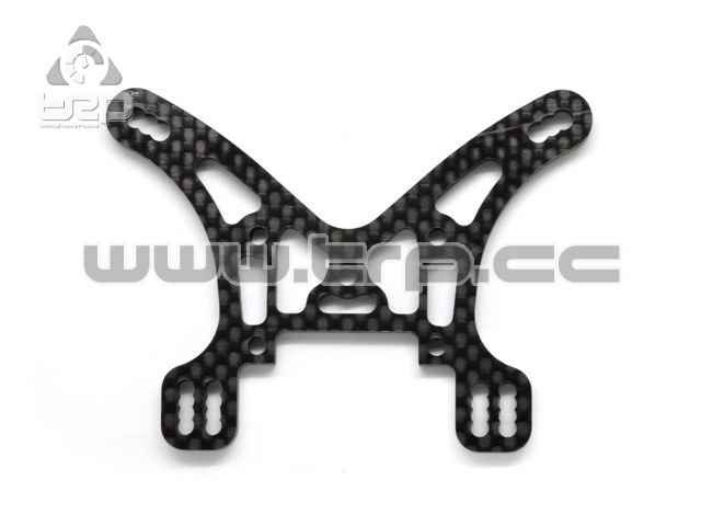 Tresrey SHOCK TOWER CARBON FIBRE TYPE-TY2 (REAR/DEX410/4mm)