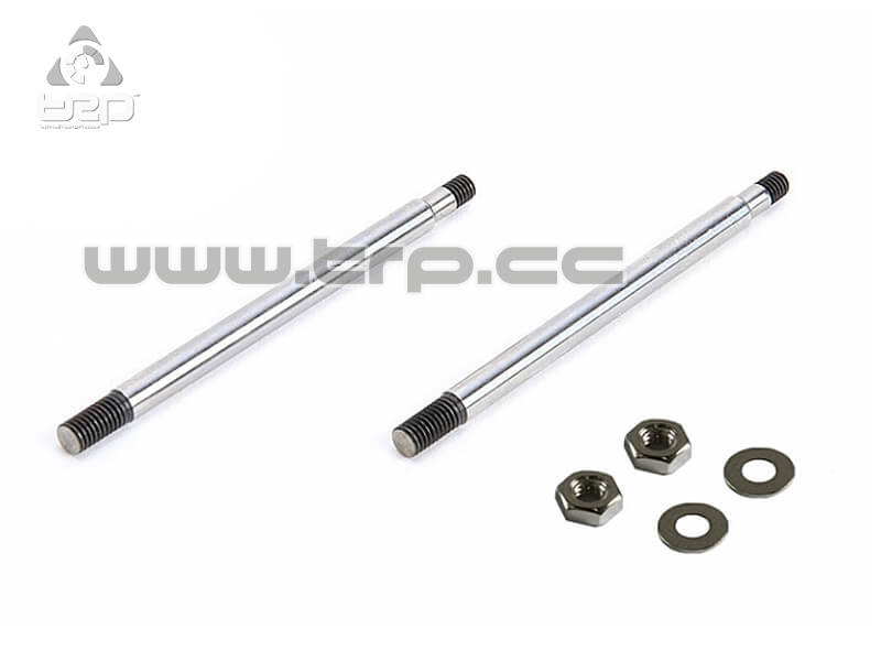 PR Racing Ejes de amortiguador trasero 52.7mm (2u)