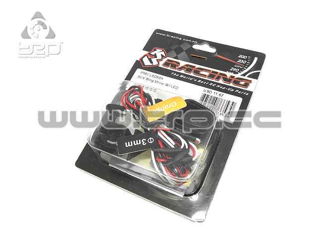3 Racing SUV Wing mirror con led - imagen 1