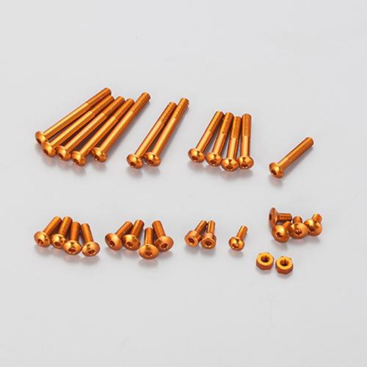 KO Propo EX-II / EX-RR Orange Screw Set