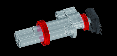 KO Propo Drop Steering Wheel Extension ST 2.1 - imagen 1