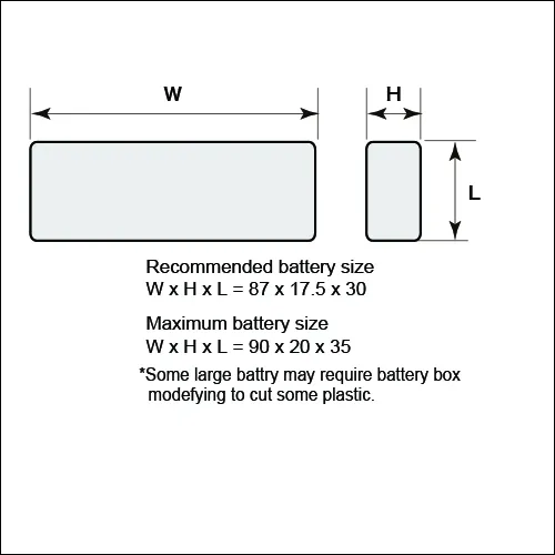 Battery Stand Unit for EX-1 KIY - imagen 1