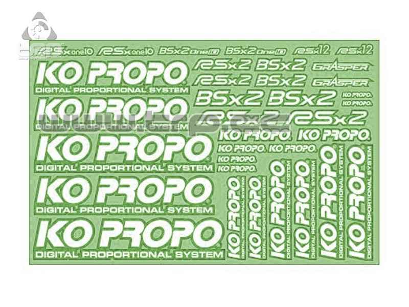 KOPROPO Decal pre-cut green