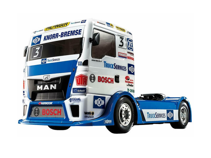 Tamiya Camión TEAM HAHN RACING MAN TGS TT01e