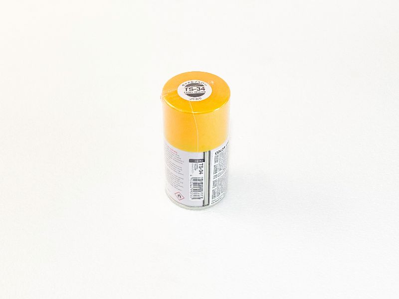 Tamiya TS-34 paint for plastic, Camel Yellow