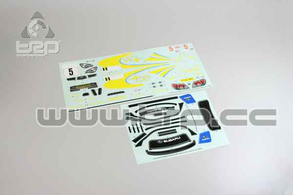Kyosho Subaru Impreza WRC 2006 Adhesives