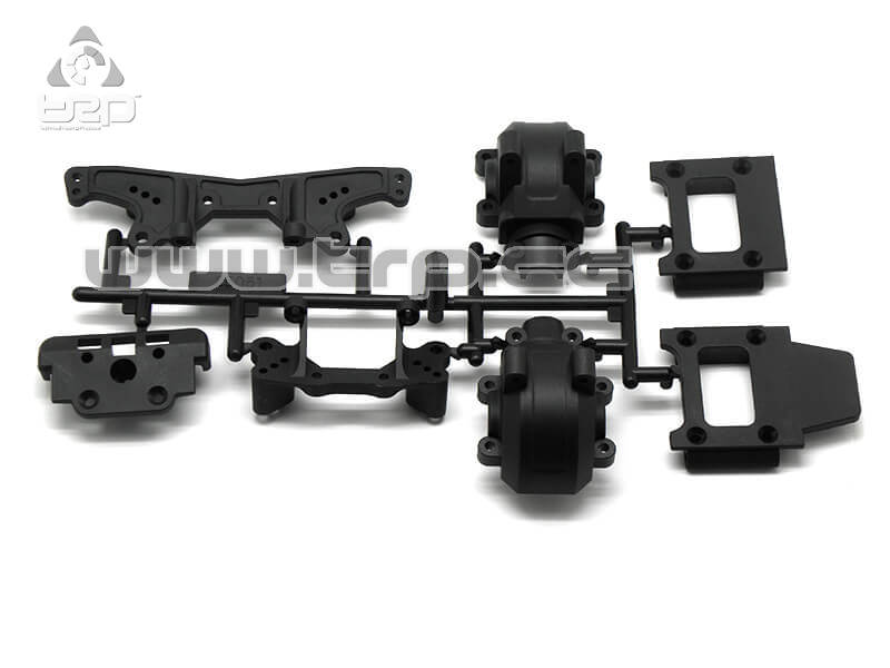 FA012 Sus. Holder & Shock Stay Set(FAZER)(Kyosho)