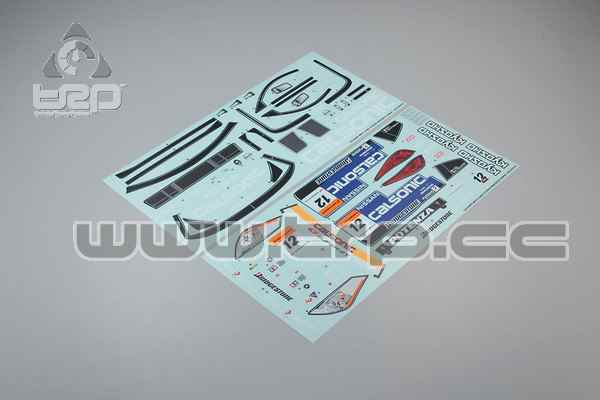 Kyosho Inferno GT Nissan Calsonic Impul Z 2005 Adhesives