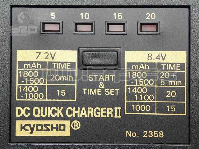 Kyosho Ni-Cd Charger Vintage (7.2v to 8.4v) - imagen 2