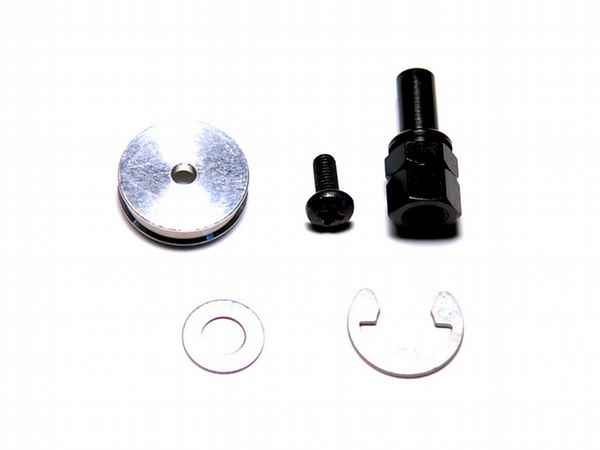 Kyosho LandMax Super Eight crankshaft extension (P.TEN/TR15)