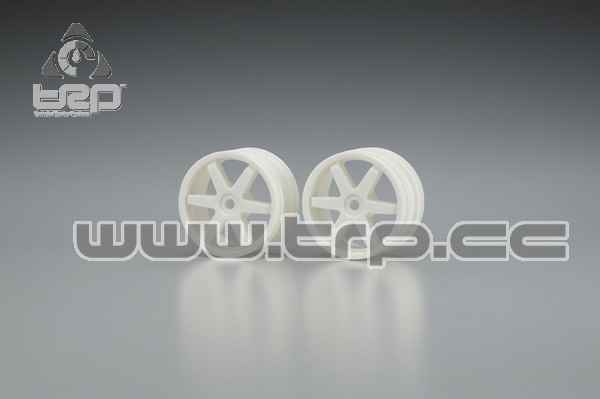 Kyosho Super Ten 6 Spoke Narrow Wheels HEX 14 mm