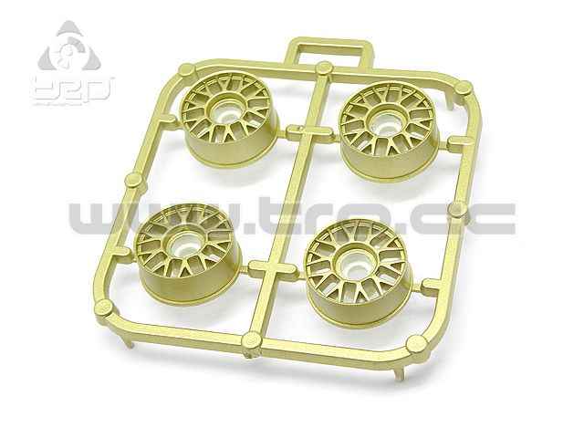 Kyosho MiniZ MR01 Wheel Set Impreza Gold 4 units