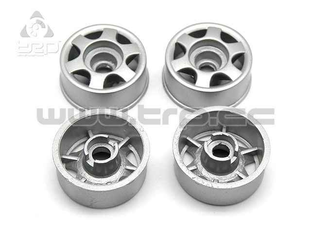 Kyosho MiniZ MR01 Wheel Set Audi TT 4 units - imagen 2