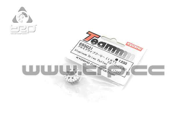 Team Kyosho V-One-S Aluminum Drive Pulley 19T - imagen 1