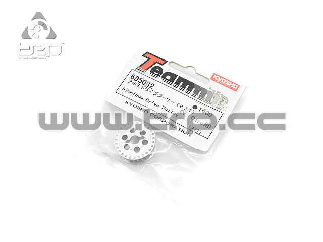 Team Kyosho V-One-S Aluminum Drive Pulley 27T - imagen 1