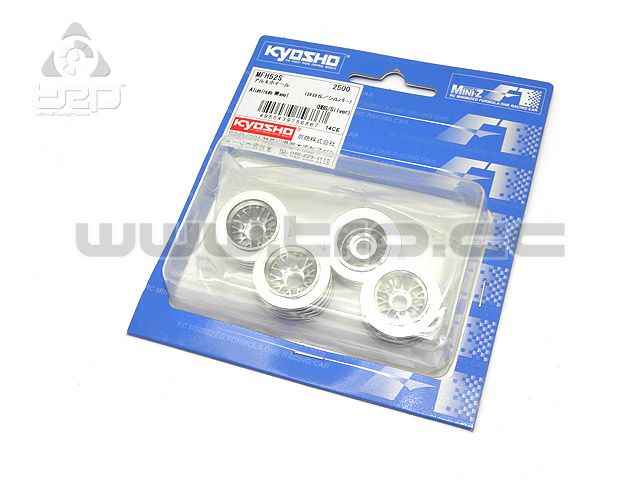 Kyosho MiniZ Aluminum Wheel BBS Silver - imagen 1