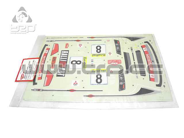 Kyosho Pure Ten Mitsubishi Lancer Adhesives
