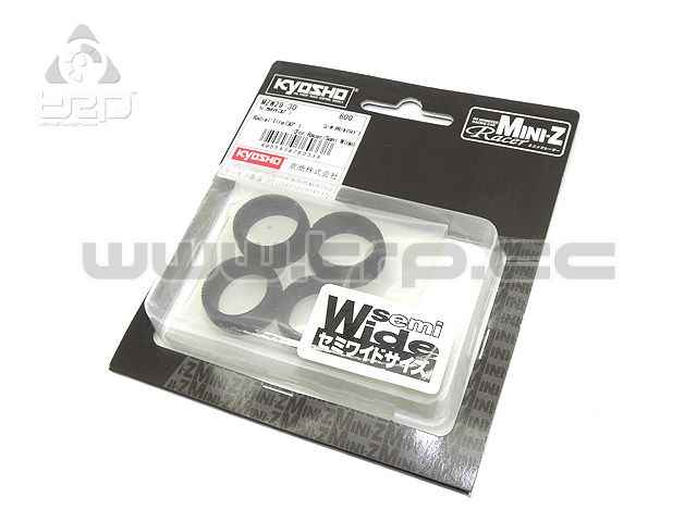 Kyosho MiniZ Radial Tire Semi Wide 30 Shore - imagen 1