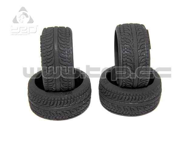 Kyosho MiniZ Radial Tire Semi Wide 30 Shore - imagen 2