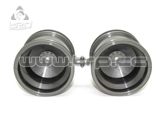 Kyosho TR15 (Monster) Wheel Gun Metallic for 1/10 Truck HEX 12mm
