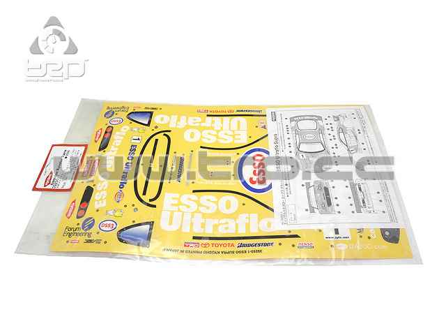 Kyosho Pure Ten Supra ESSO Ultraflo Adhesives