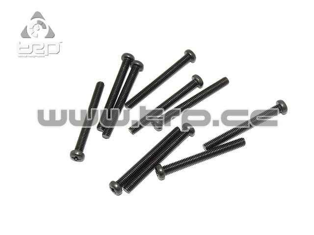 Kyosho Hardware Head round Star (M2.6x25) 10u