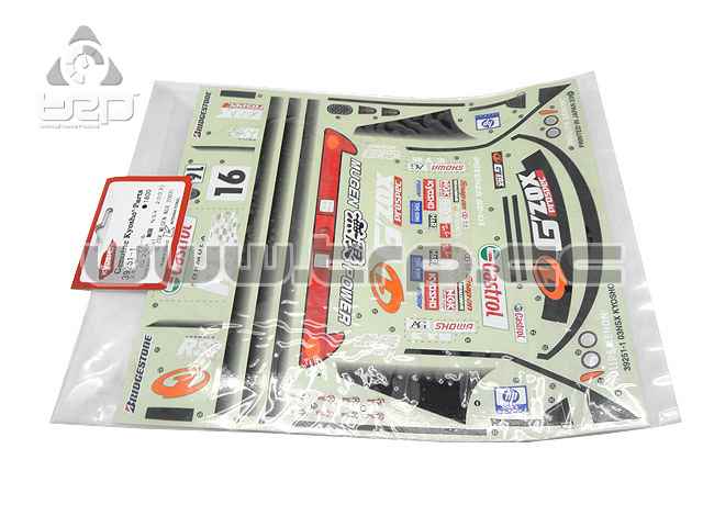 Kyosho Pure Ten G ZOX Megen NSX 2003 Adhesives