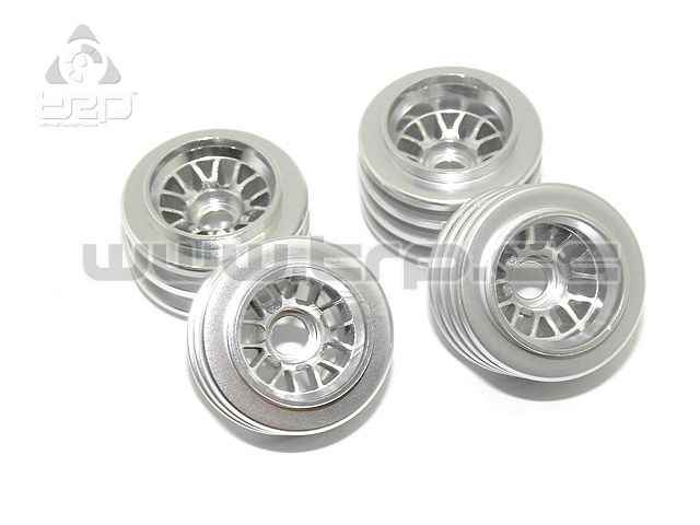 Kyosho MiniZ F1 Aluminum Wheel Set BBS Silver