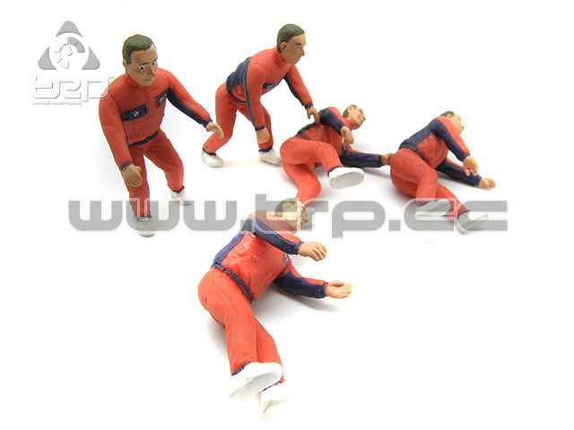 Kyosho Fortune 612 Oracle BMW Racing Figure Set