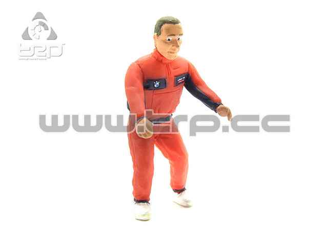 Kyosho Fortune 612 Oracle BMW Racing Figure Set - imagen 2