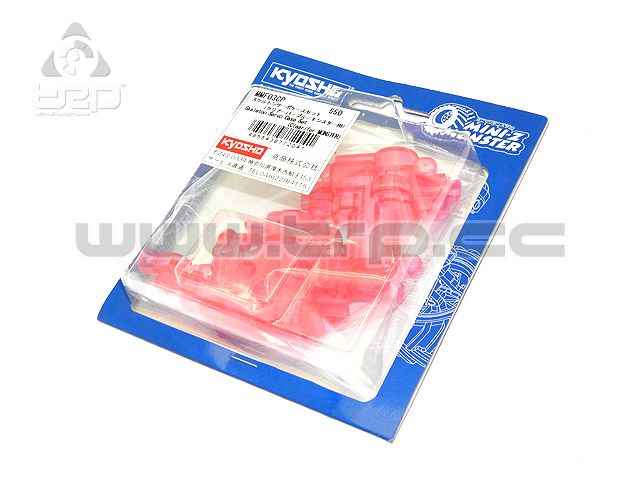 Kyosho MiniZ Monster Skeleton Servo Case Set Clear Pink - imagen 1