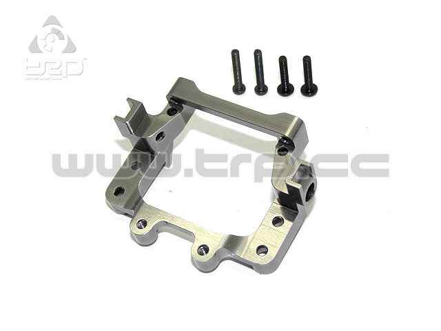 Kyosho MiniZ Monster Aluminum Front Shock Stay Gun Metal - imagen 2
