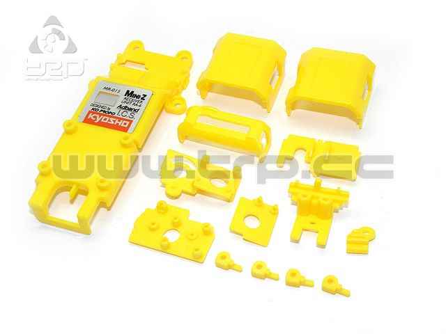 Kyosho MiniZ MR015 Chassis Small Parts Set Yellow