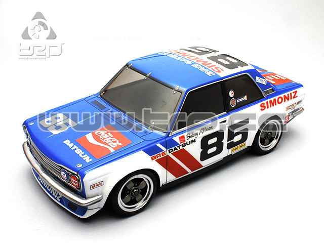 Lexan Body M-Type 1:10 datsun 510 BRE #85