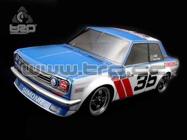 Lexan Body M-Type 1:10 datsun 510 BRE #35