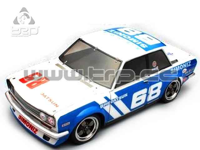 Lexan Body M-Type 1:10 datsun 510 BRE #68