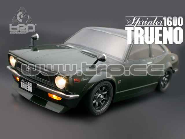 Lexan Body M-Type 1:10 ToyotaTE27 Trueno (160mm/210mm)