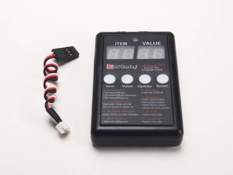 PN Racing 20A Brushless Sensor ESC Programmer Board