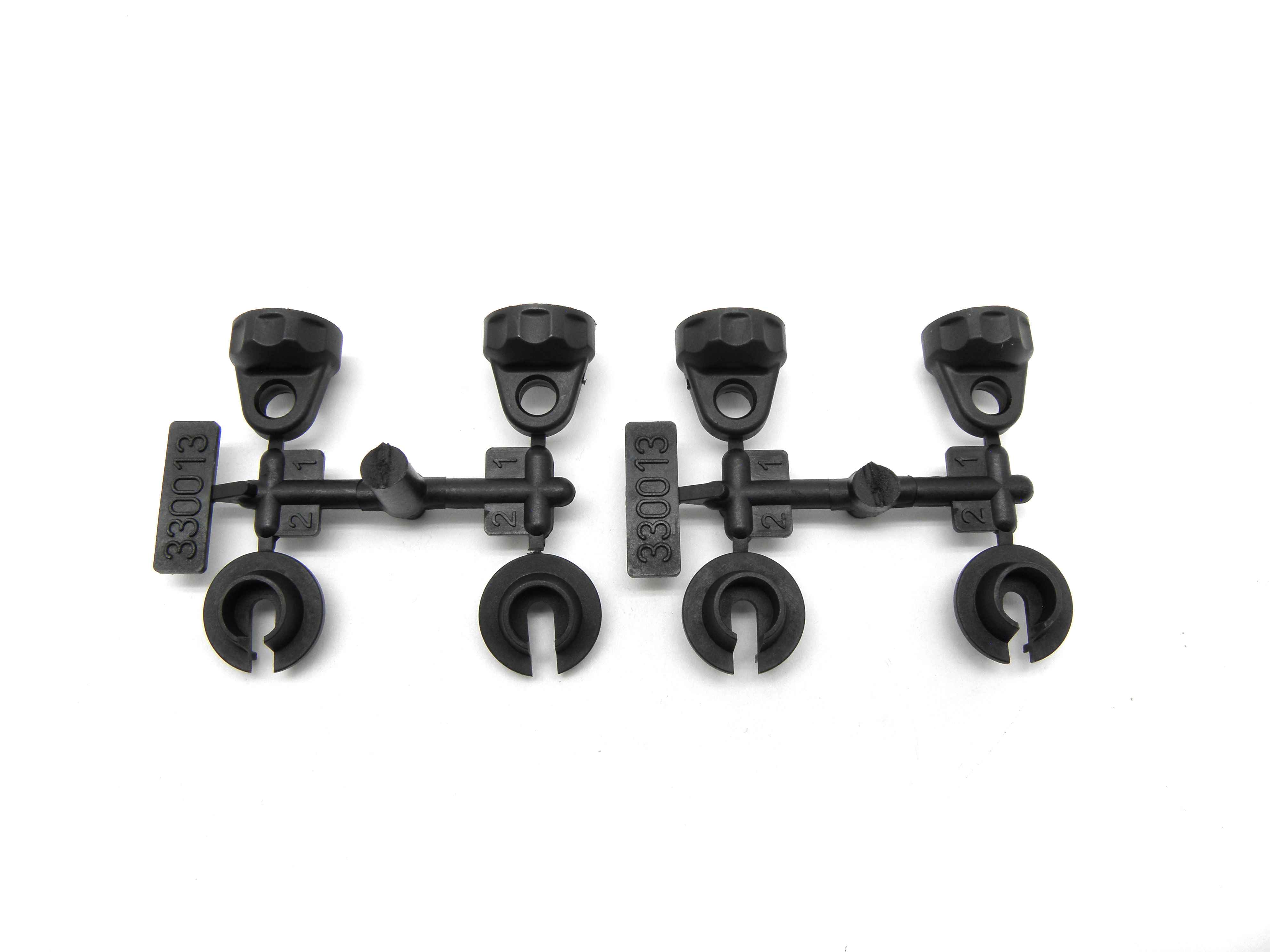 Team Durango DEX410v3 Shock Cap & Spring Bucket Set (4pcs)