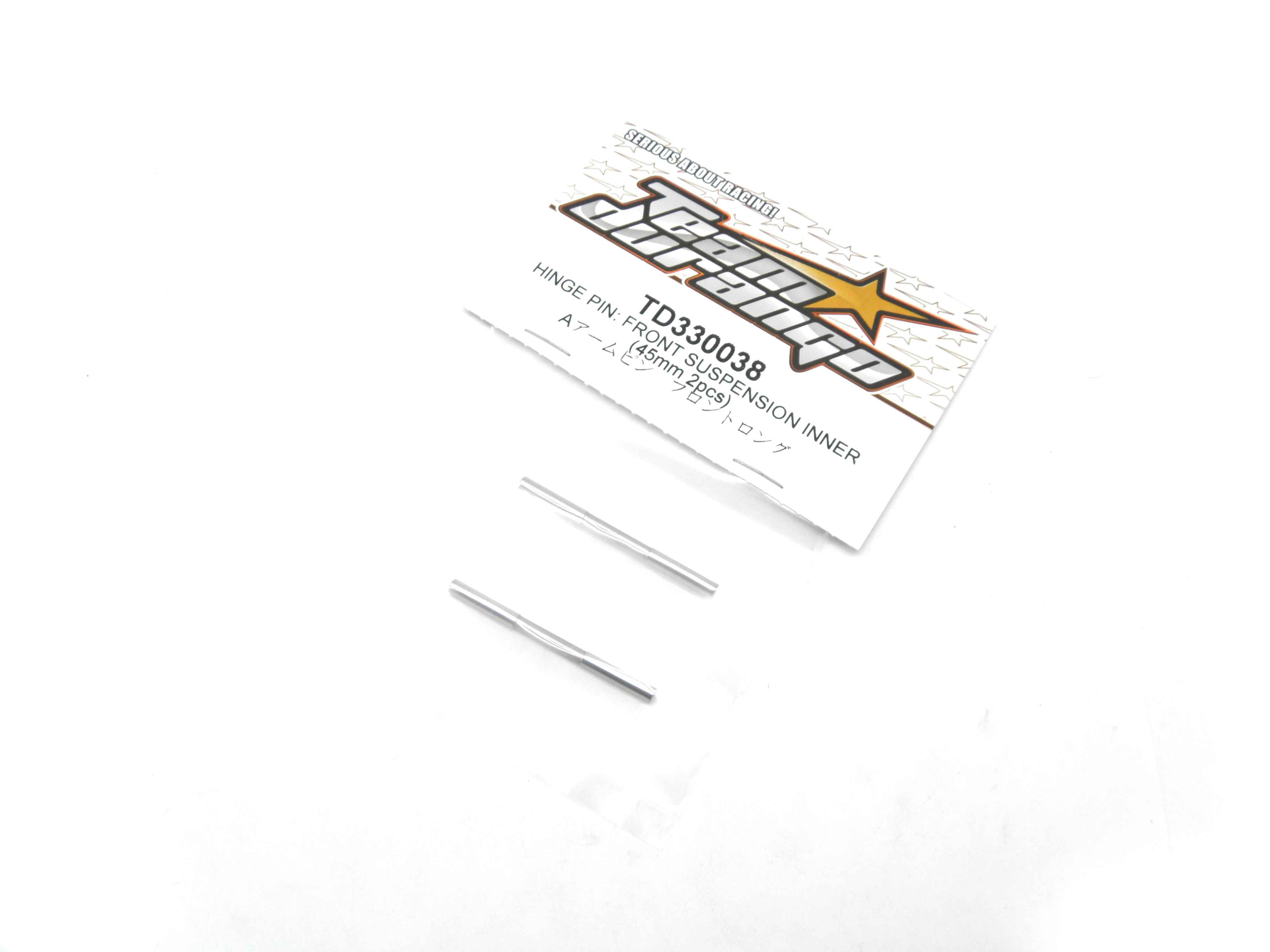 Team Durango Hinge Pin: Front Suspension Inner (45mm 2pcs) - imagen 1