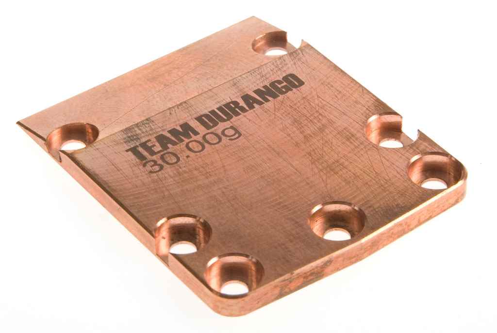 Team Durango DEX410 Skid Plate 30gr Weight