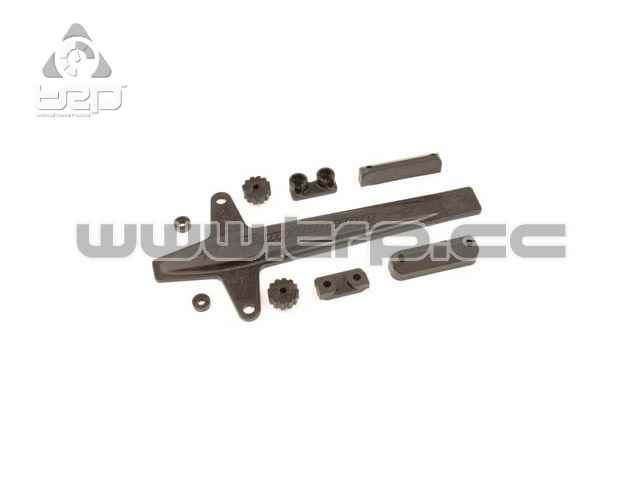 Team Durango Battery Strap & Anti-Roll Bar Mount Set