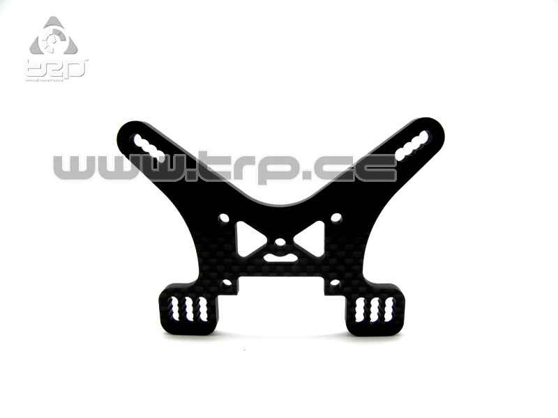 Team Durango SHOCK TOWER CARBON FIBRE: FINE TUNE REAR (4mm 1pc) - imagen 2