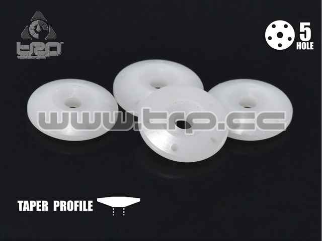 Team Durango DEX210 BIG BORE DUAL TAPER PISTONS (5 x 1.0mm HOLES