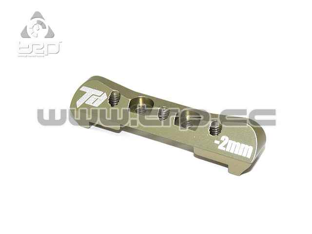 Team Durango RR Hanger -2mm LRC (3 Degree) DEX210/DEST210