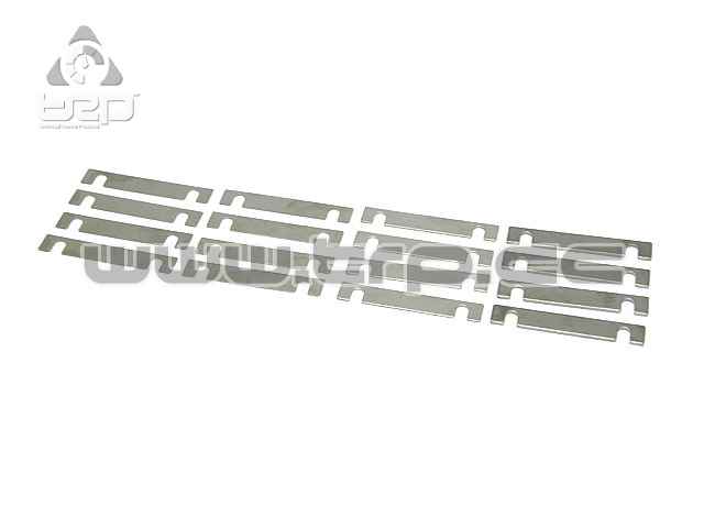 team durango suspension hanger shim set 8x0 25 4x0 5 4x1