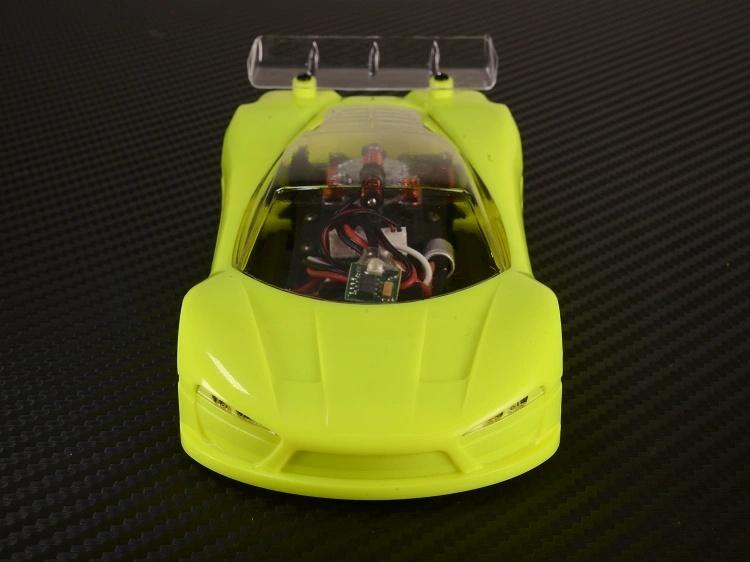 Body PN Racing Mini-Z Concept C9 ABS Fluor Yellow - imagen 1