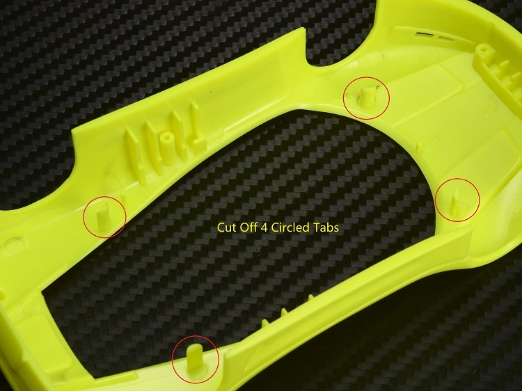 Body PN Racing Mini-Z Concept C9 ABS Fluor Yellow - imagen 6